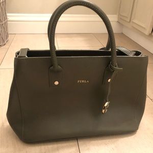 Furla Leather Tote Bag